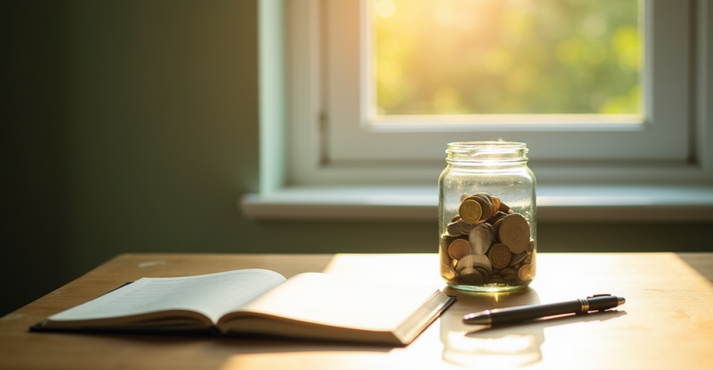 micro-habits to save money — Breathing Room Guide